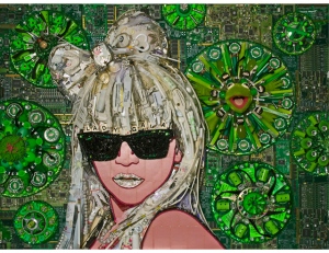 Lady Gaga, artist Jason Mercier