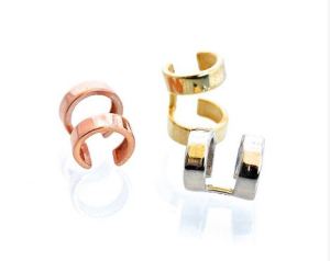 Love & Pieces earcuffs in Gold, Silver and Rose Gold