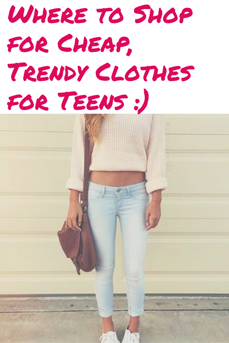 trendy teenage clothing